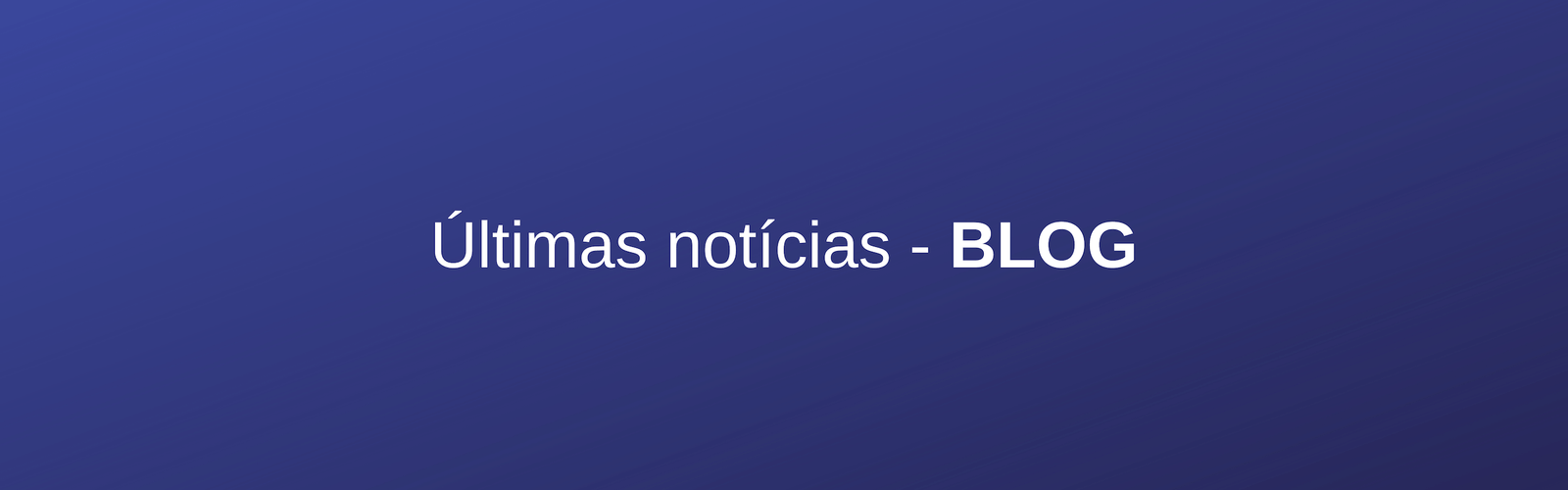 Nosso Blog